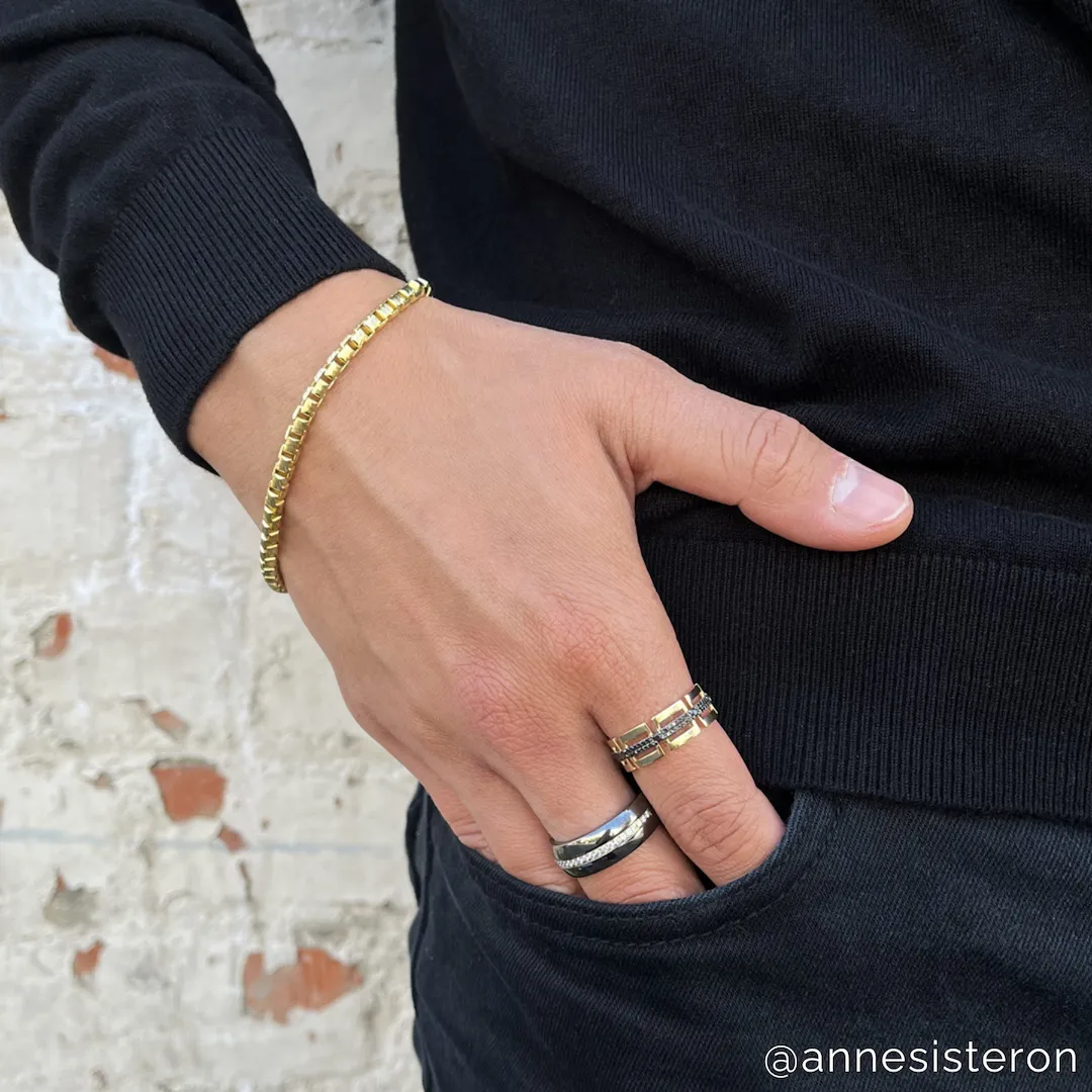 14KT Yellow Gold Devin Bracelet