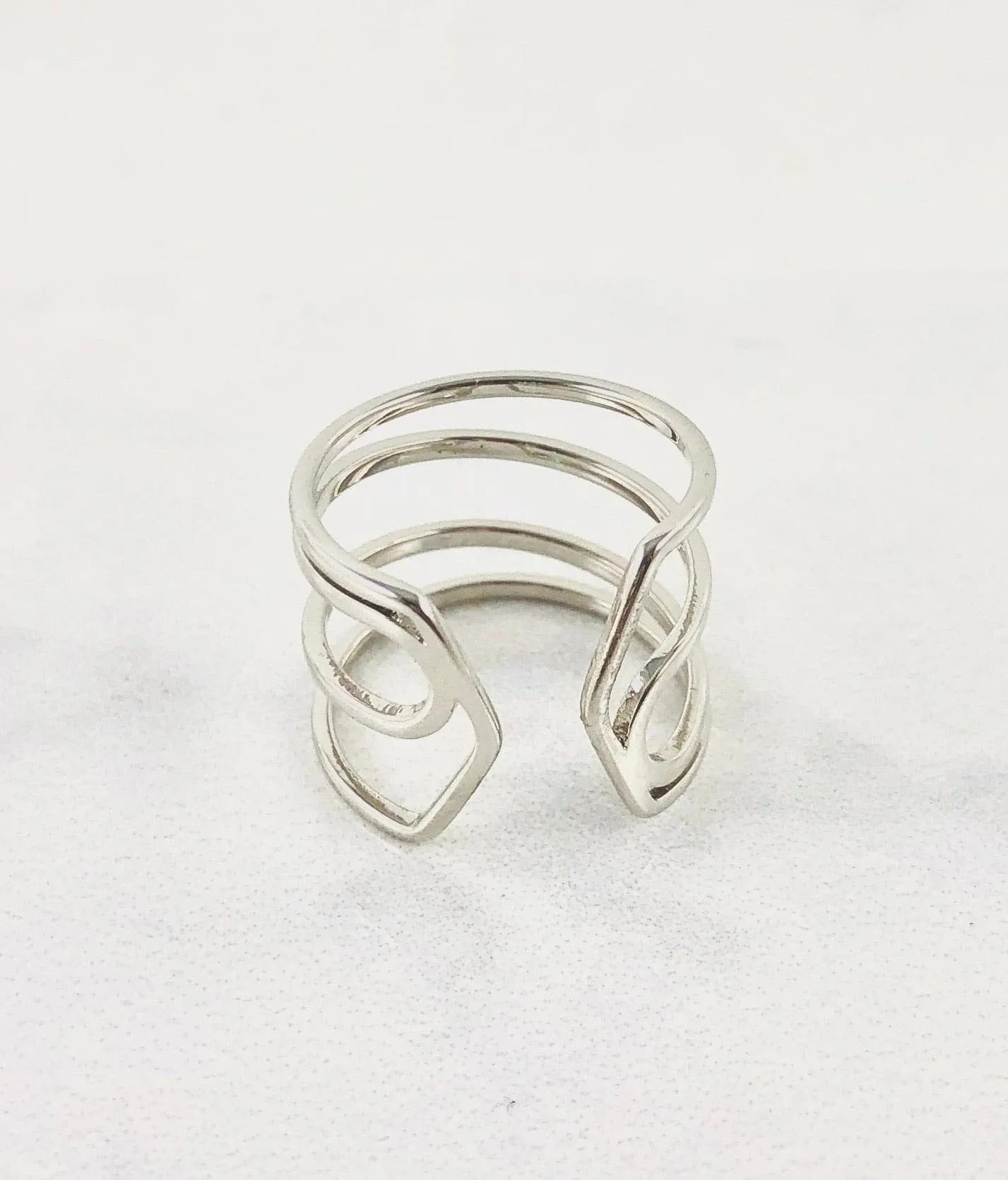 Adjustable Silver Ring