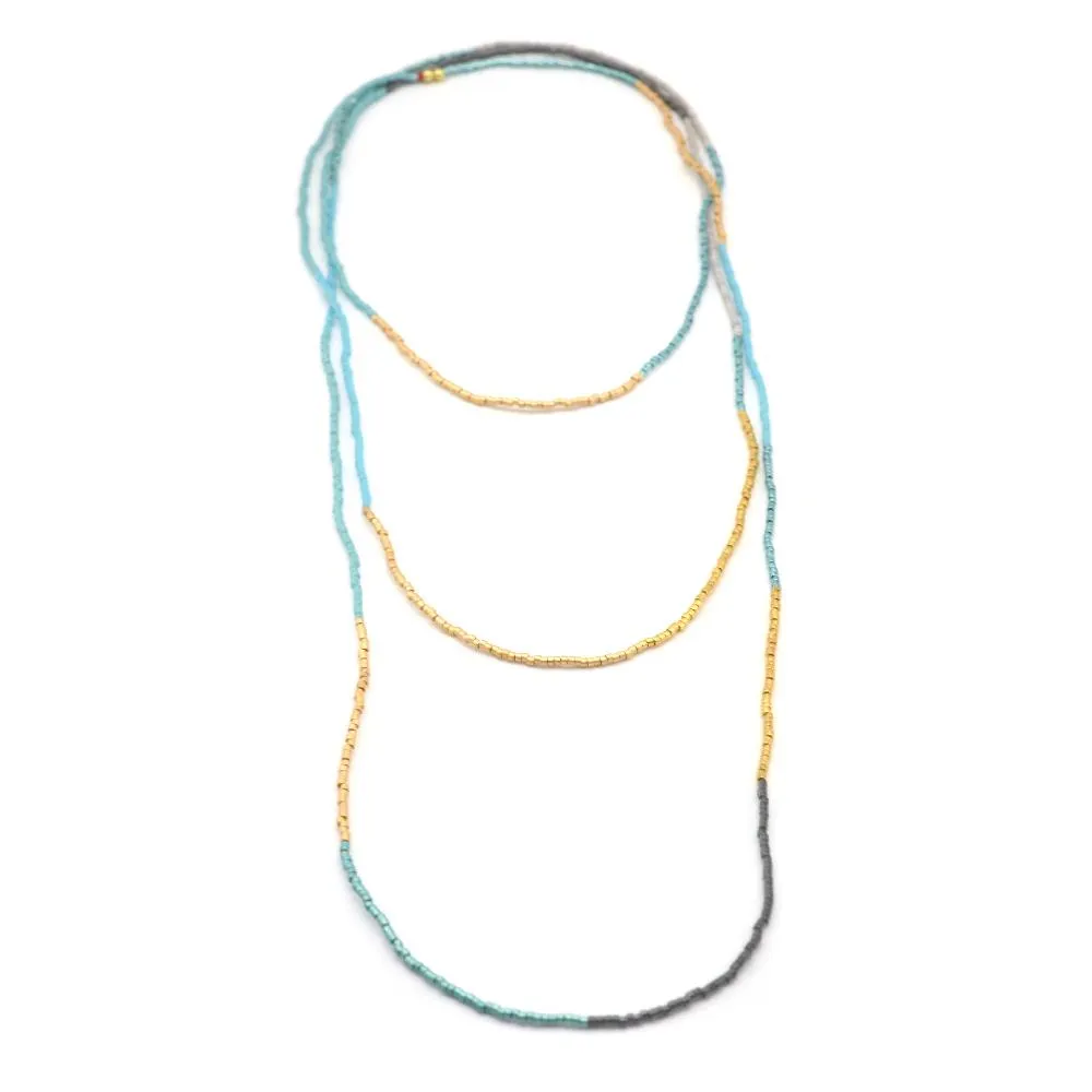 Beachy Stretchy Wrap Bracelet / Necklace