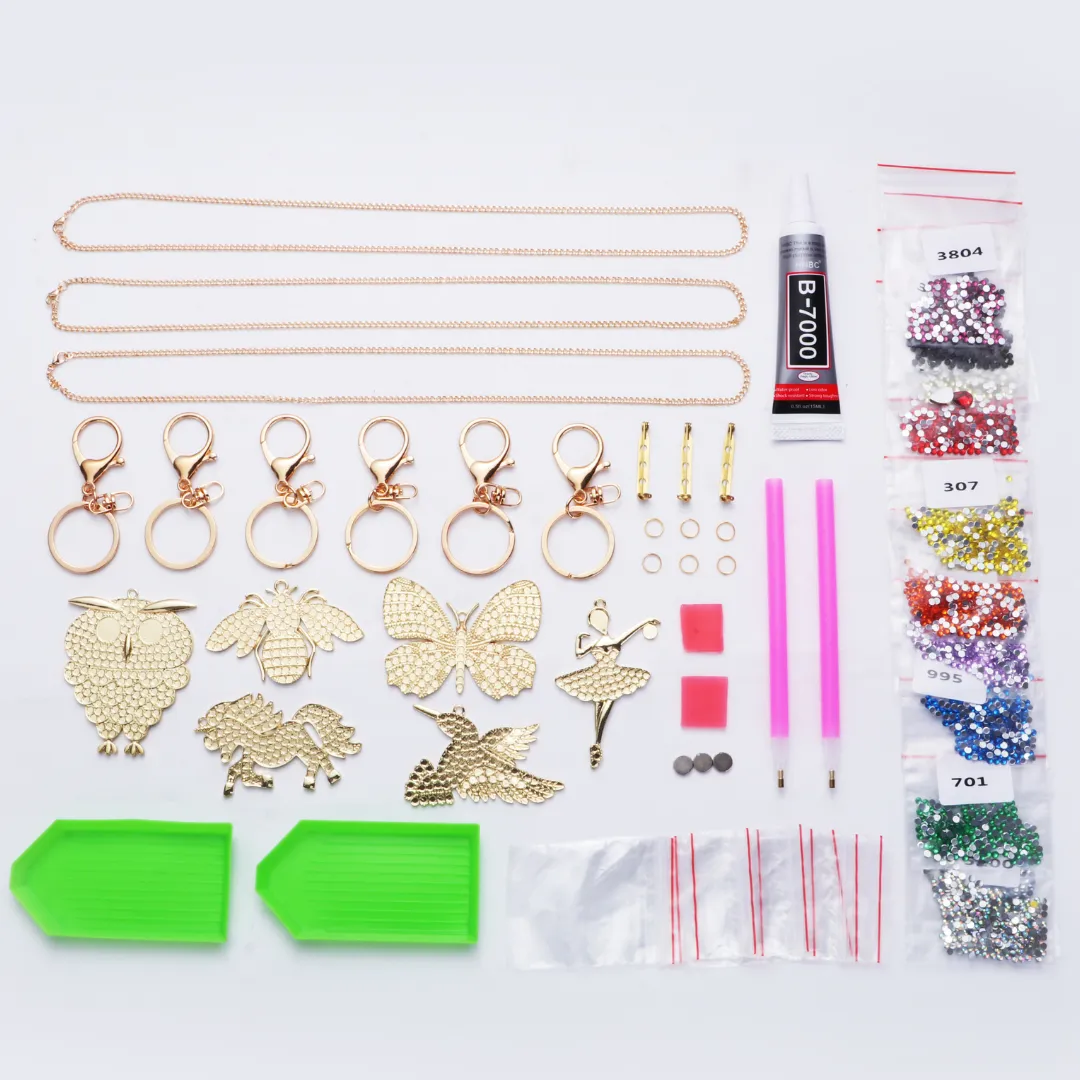 CA-PDKT1: Crystal Art Pendant Kit set of 6