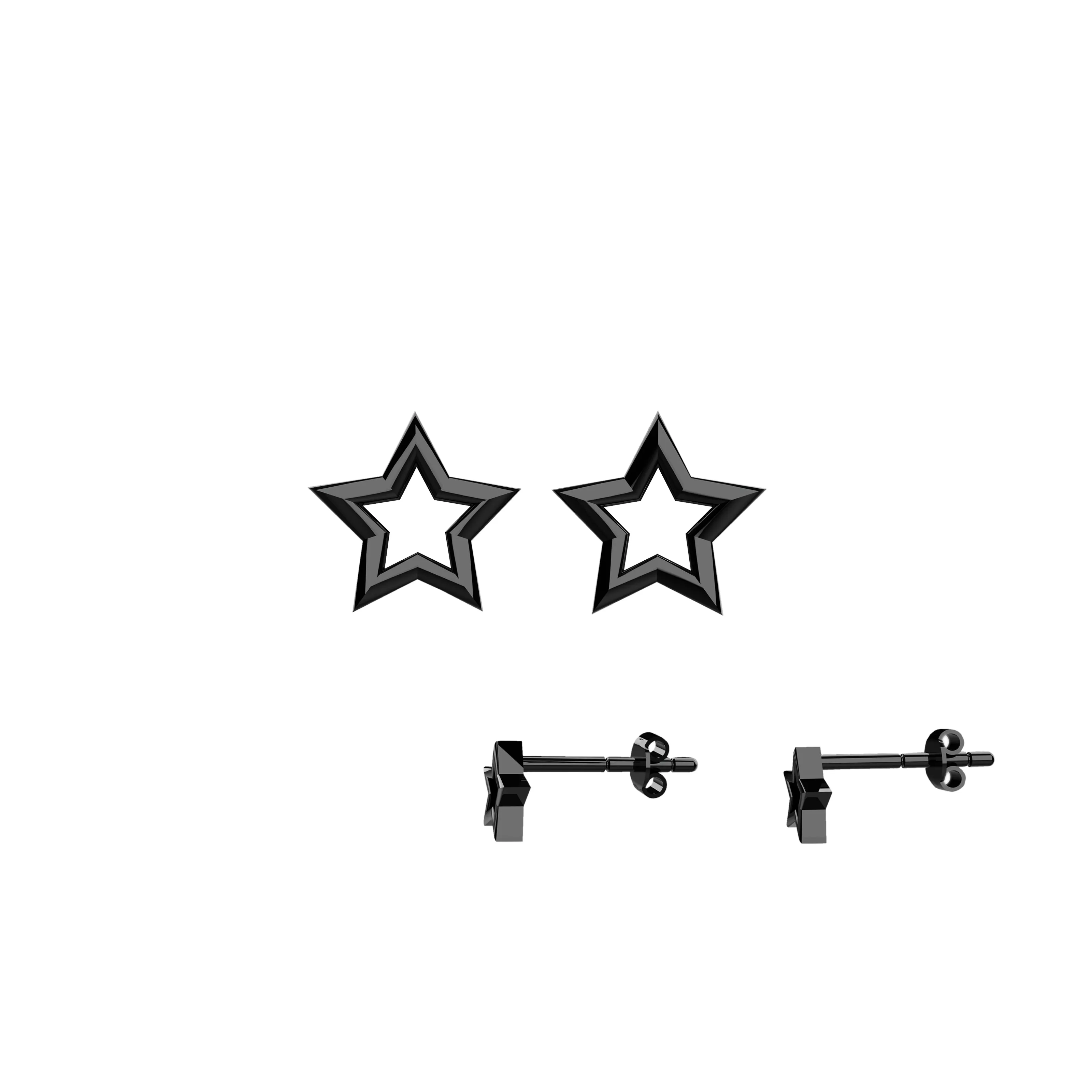 Ear stud jewelry In tiny Star