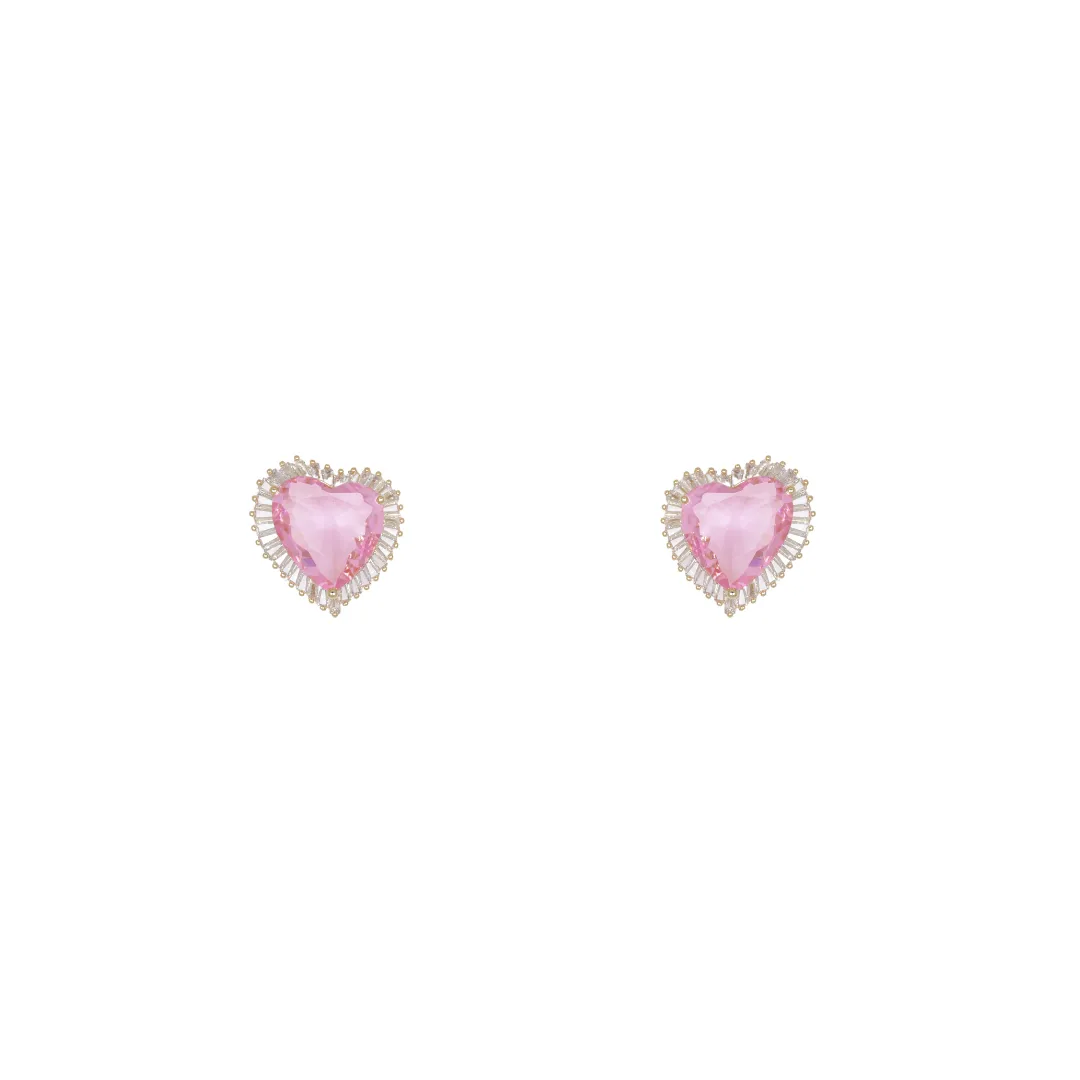 Love Heart Studs
