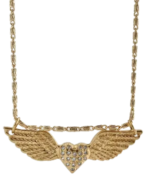 The Winged Rathmine Heart Necklace